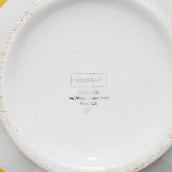 Ancienne soupière en faïence de Digoin Sarreguemines modèle Écossais