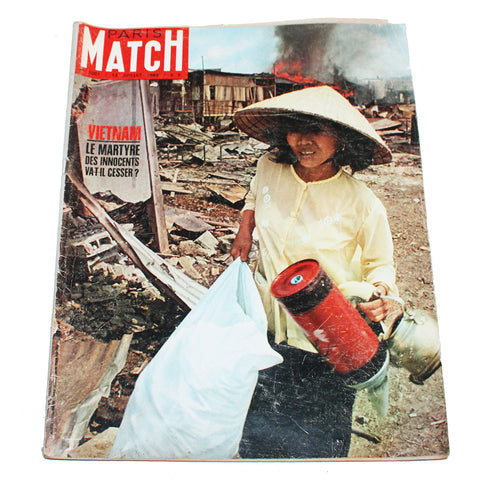 Magazine / revue Paris Match n° 1001 du 13/07/1968 Vietnam