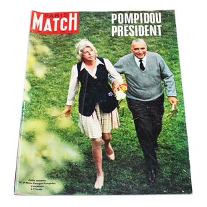 Magazine / revue Paris Match n° 1050 du 21/06/1969 Pompidou Président