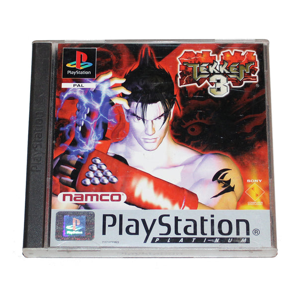 Jeu vidéo Playstation PS1 PAL Tekken 3 ( 1998 ) / Platinum / complet