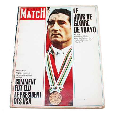 Magazine / revue Paris Match n° 813 du 07/11/1964 Lyndon Baines Johnson