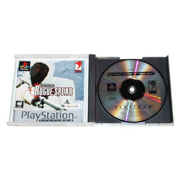 Jeu vidéo Playstation PS1 PAL Tom Clancy's Rainbow Six - Rogue Spear / Platinum / complet (2000)