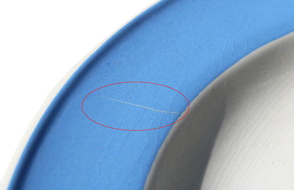 Ancienne grand plat ovale 39 cm en faïence de Villeroy & Boch modèle Orléans