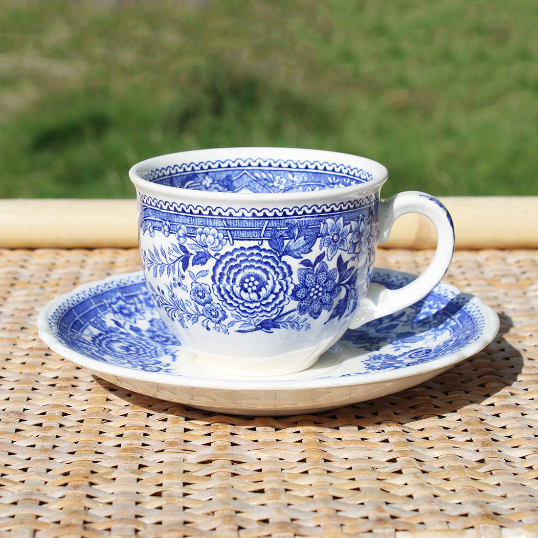 Tasse café + soucoupe en faïence de Villeroy & Boch modèle Burgenland