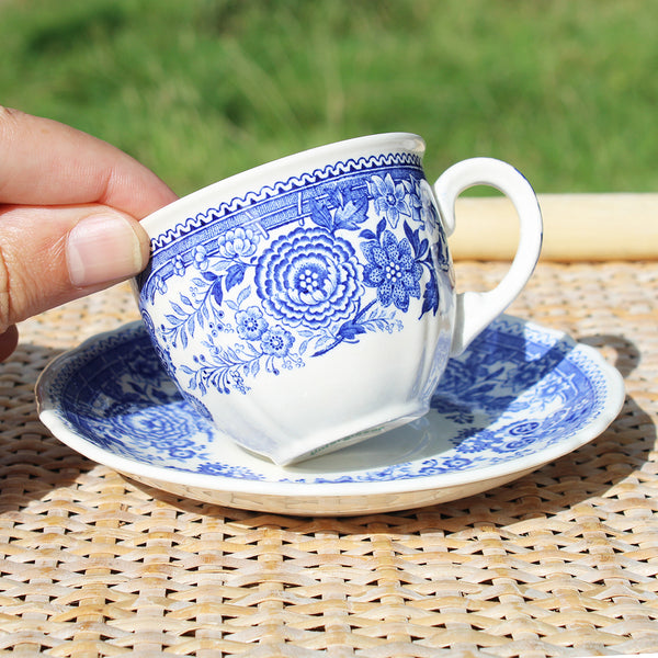 Tasse café + soucoupe en faïence de Villeroy & Boch modèle Burgenland