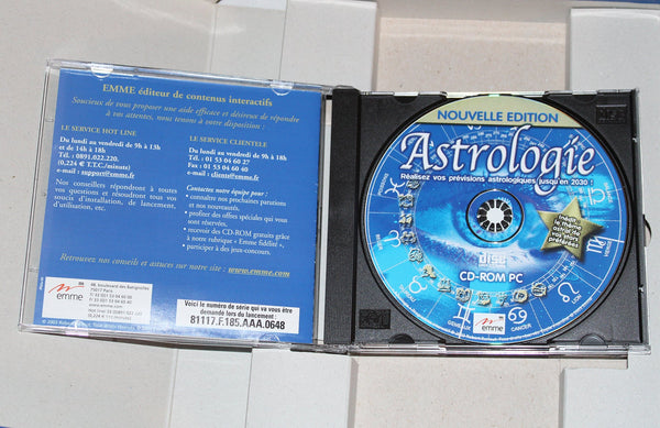 Jeu vidéo / logiciel PC Big Box Astrologie - EMME - Robert Renout ( 2003 )