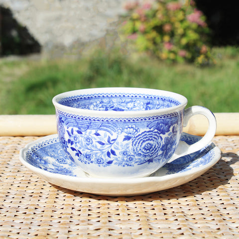 Tasse thé + soucoupe en faïence de Villeroy & Boch modèle Burgenland