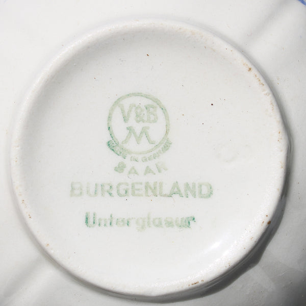 Tasse thé + soucoupe en faïence de Villeroy & Boch modèle Burgenland