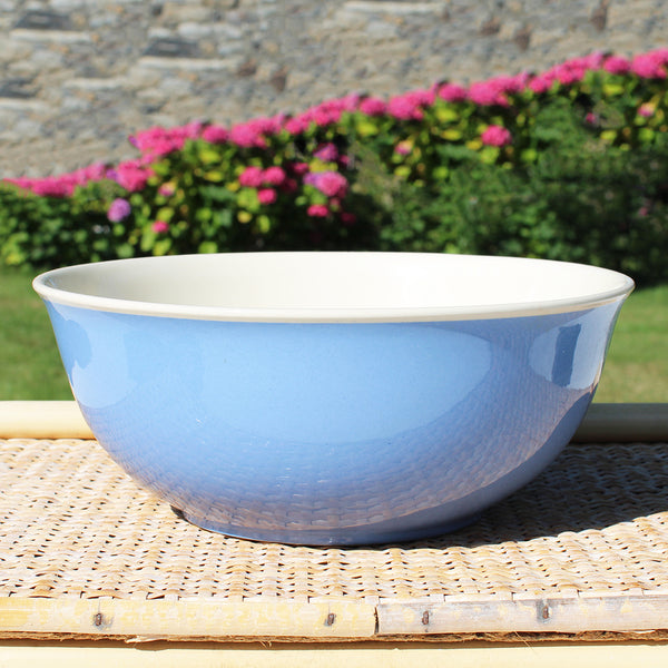 Ancienne saladier 25.4 cm en faïence de Villeroy & Boch modèle Orléans