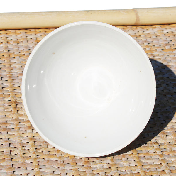 Ancien bol en faïence de Badonviller à motifs géométriques