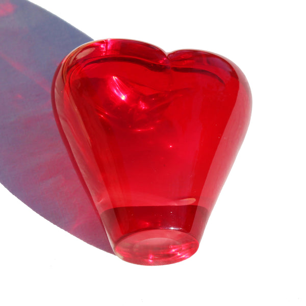 Vase en verre de Murano vintage rouge – Salviati – Maria Christine Hamel – Années 1990 – 10 cm