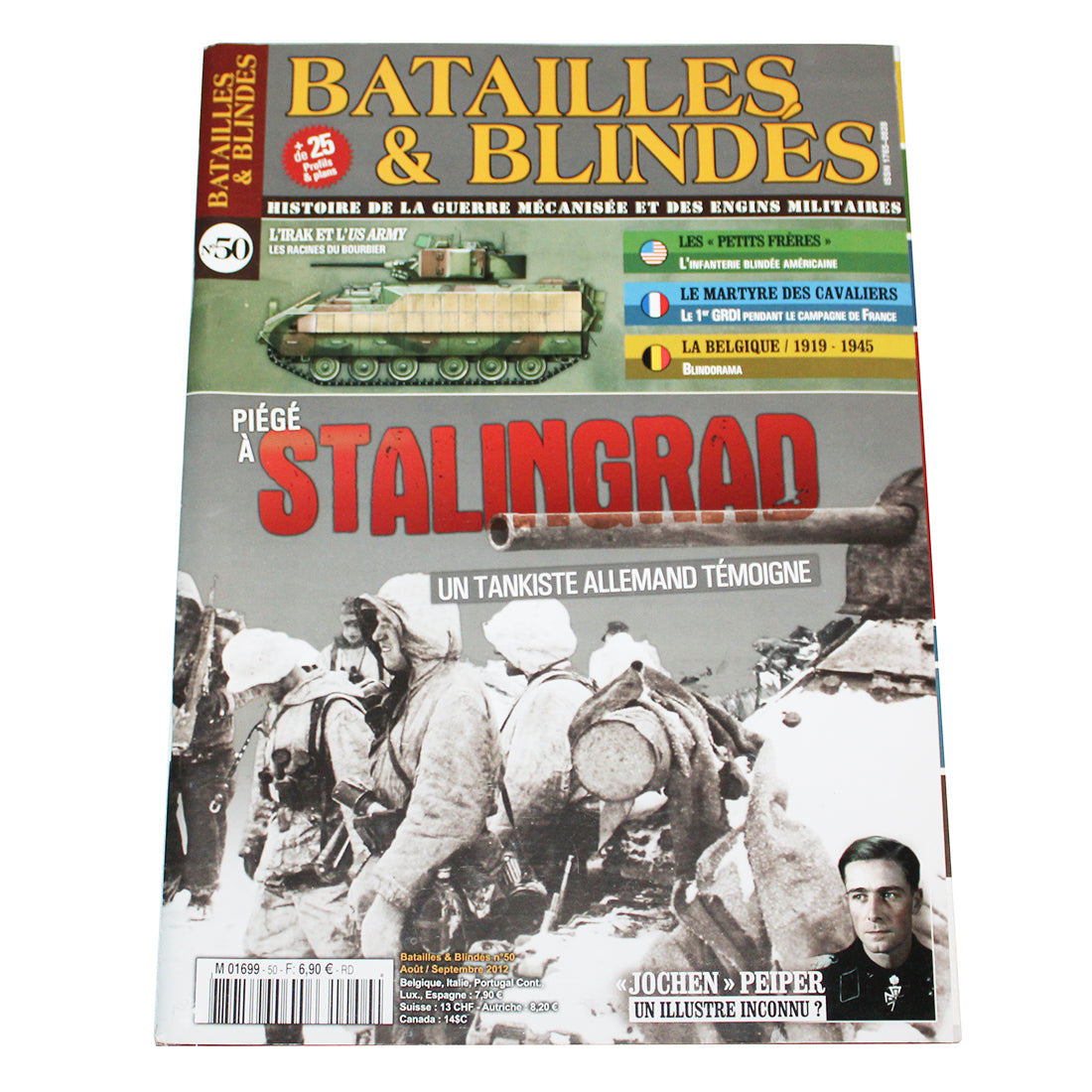 Magazine / revue militaire Batailles & Blindés numéro 50