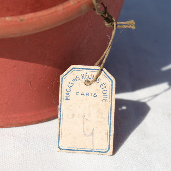 Jouet de plage / Ancien seau en caoutchouc / Magasins Réunis Étoile Paris