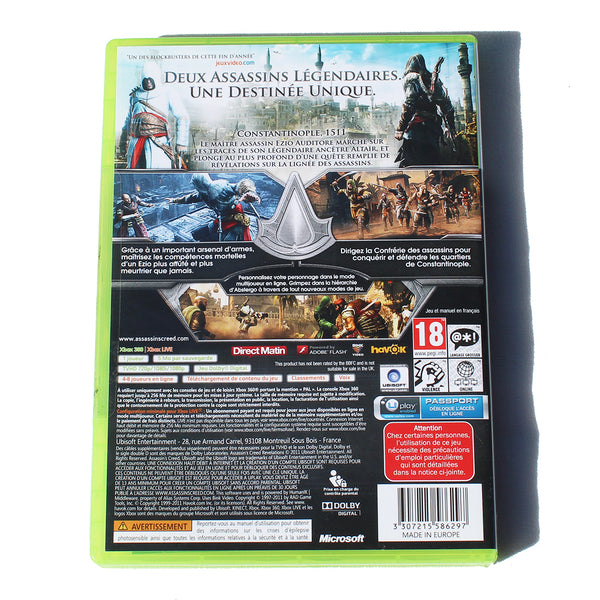 Jeu vidéo Xbox 360 Assassin's Creed :  Revelations ( 2011 ) PAL / complet