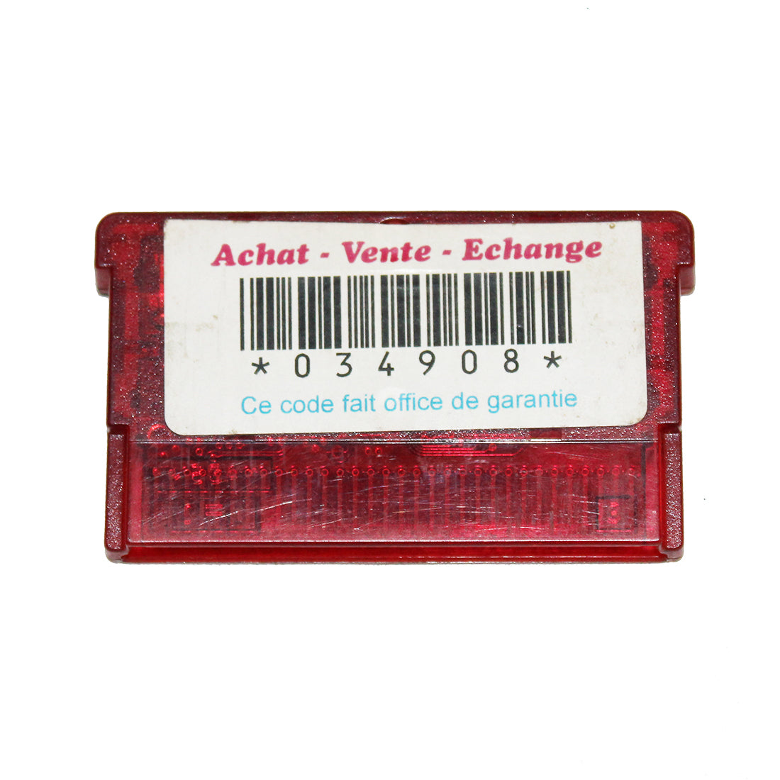 Cartouche Game Boy Géante – Pokémon Vert – Édition Collection – Occasion