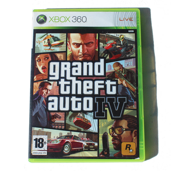 Jeu vidéo Xbox 360 / GTA Grand Theft Auto IV ( 2008 ) PAL / sans notice