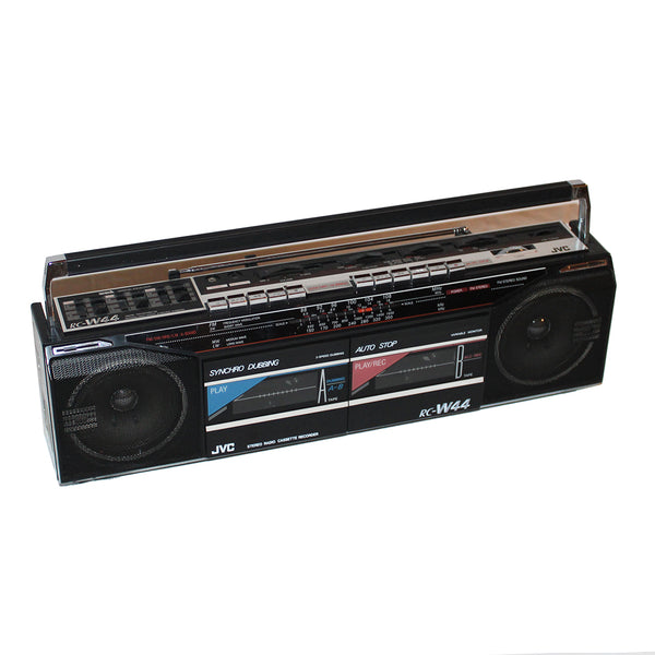 Electro vintage Boombox poste radio cassette JVC modèle RC-W44E