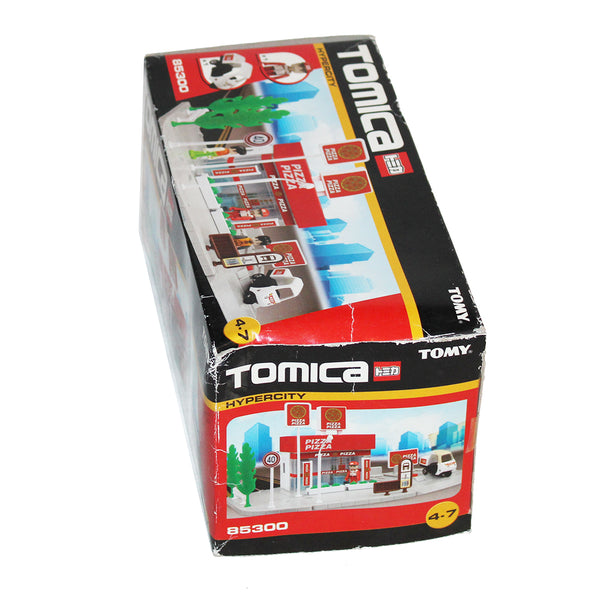 Boîte Tomica Hypercity – Pizzeria Pizza Pizza – Réf. 85300 – Tomy – 2008