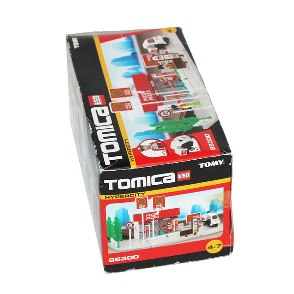 Boîte Tomica Hypercity – Pizzeria Pizza Pizza – Réf. 85300 – Tomy – 2008