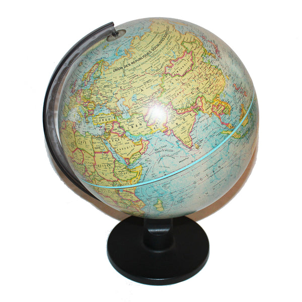 Globe terrestre vintage Scan-Globe A/S Denmark de 1983