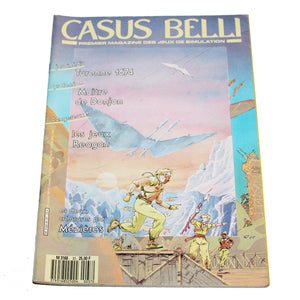 Magazine / revue vintage JDR Casus Belli numéro 37 + encart / jeu ( 1987 )