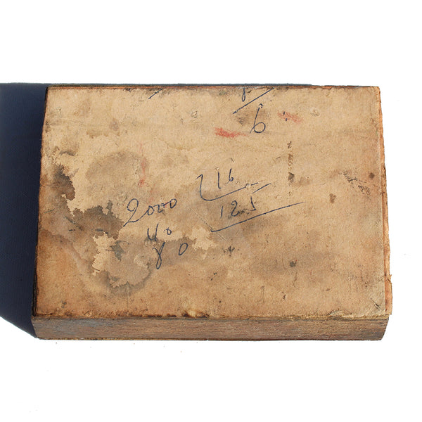 Ancienne matrice d'impression publicitaire / tampon La Grappe Vermeille