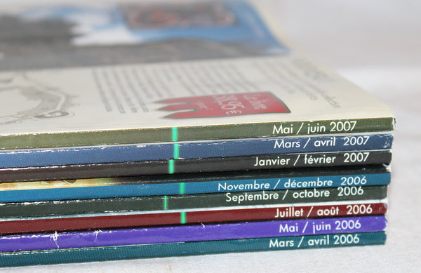 Ensemble / lot de 8 magazines 1 à 8 / revues Cyberstratège série 2 ( 2006 / 2007 )