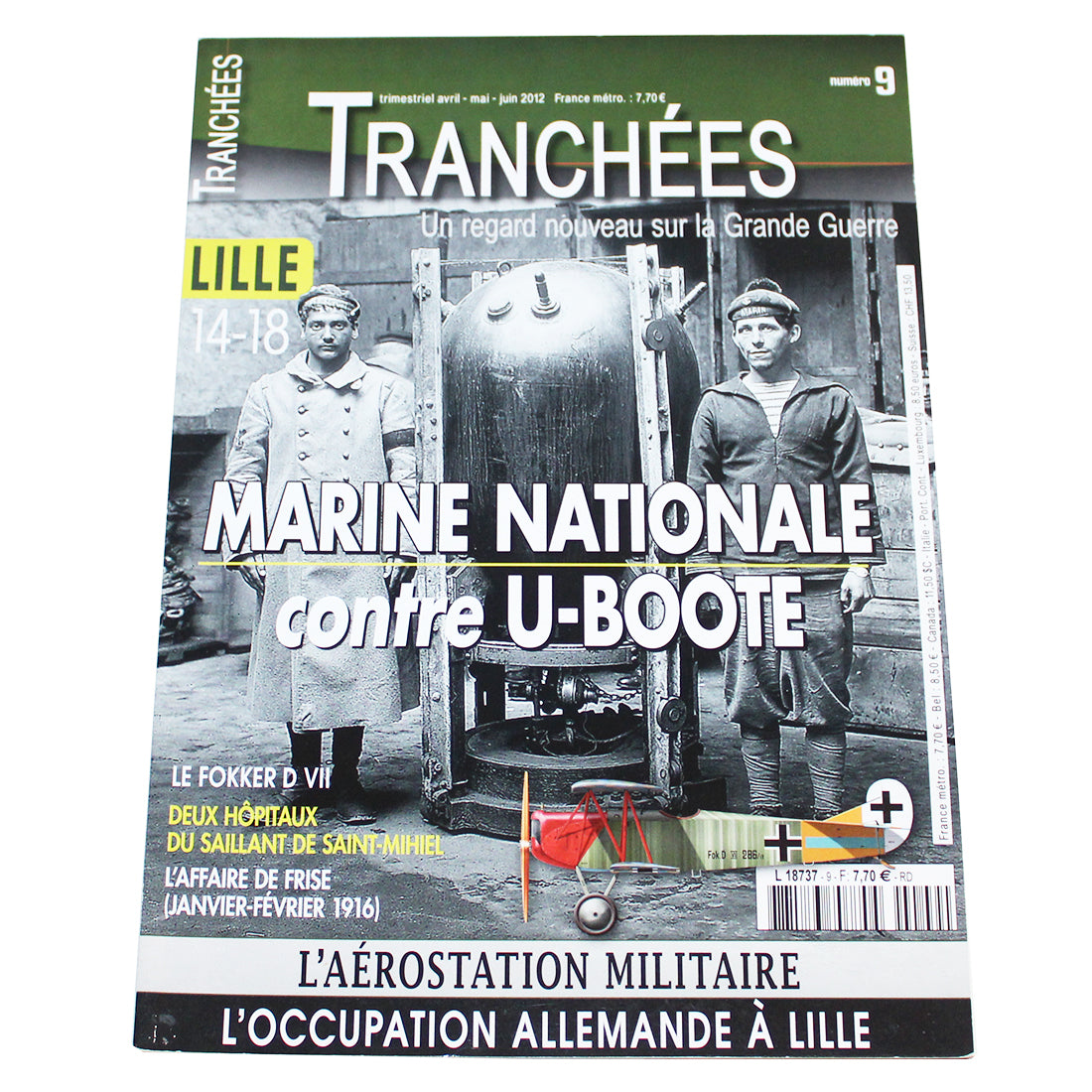 Magazine / revue militaire Tranchées numéro 9