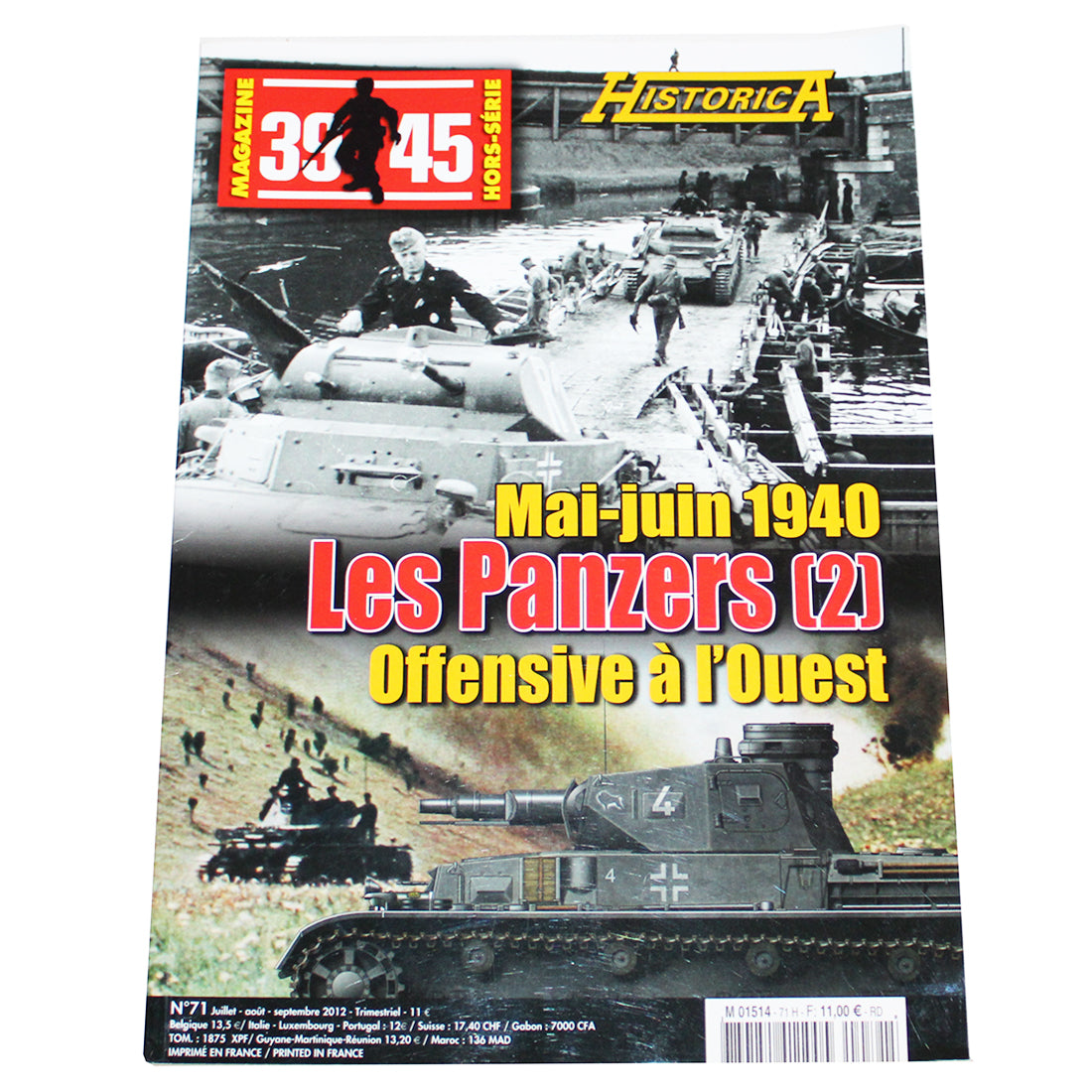 Magazine / revue militaire 39-45 Historica hors série numéro 71