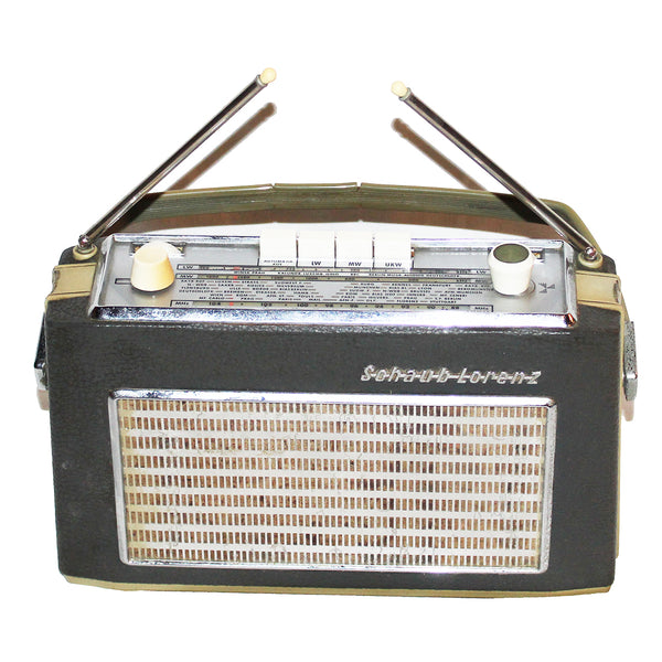 Electro vintage radio portative Schaub Lorenz modèle Weekend Touring T 40 L Automatik de 1963