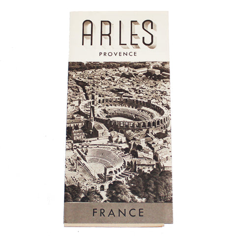 Ancien dépliant / guide touristique Arles / Provence
