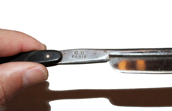 Ancien rasoir coupe choux G.B. Paris / 69 Thiers-Issard / Médaille d'argent