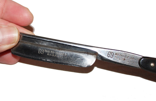 Ancien rasoir coupe choux G.B. Paris / 69 Thiers-Issard / Médaille d'argent