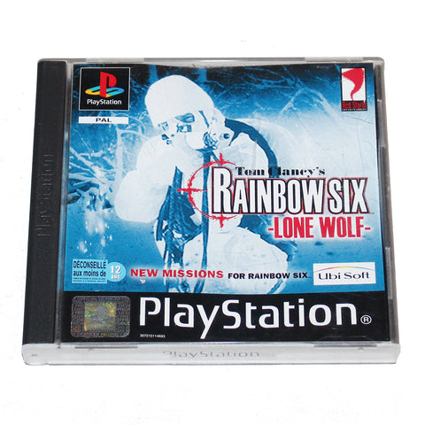 Jeu vidéo Playstation PS1 PAL Tom Clancy's Rainbow Six - Lone Wolf complet (2002)