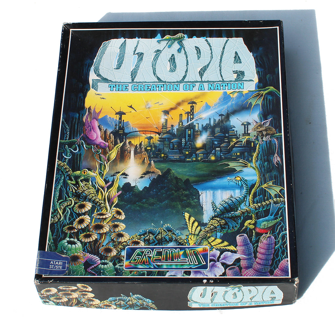 Jeu vidéo vintage Utopia - The Creation of a Nation / Atari ST / STE en boîte ( 1991 )