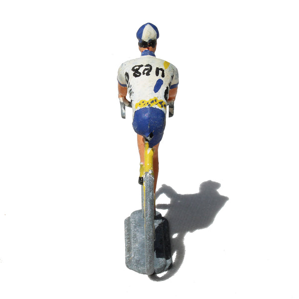 Figurine coureur cycliste Salza / Tour de France / maillot Gan / no Aludo Roger