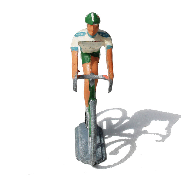 Figurine coureur cycliste Salza / Tour de France / maillot Frisol  no Aludo Roger