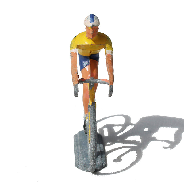 Figurine coureur cycliste Salza / Tour de France / maillot Ijsboerke Colnago