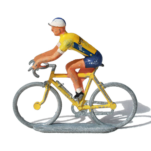 Figurine coureur cycliste Salza / Tour de France / maillot Ijsboerke Colnago