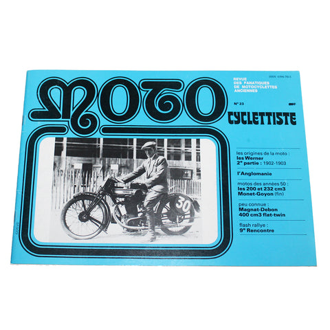 Magazine / revue vintage Moto Cyclettiste n° 23 Hiver 1981 - 1982