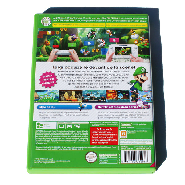 Jeu vidéo Nintendo Wii U New Super Luigi U + carte club non grattée