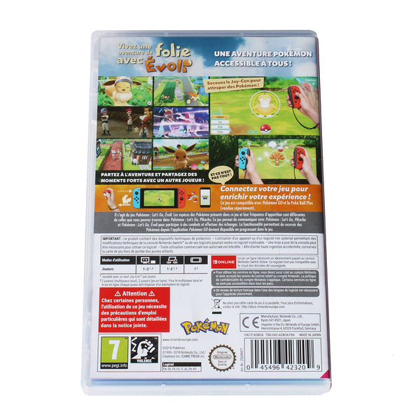 Jeu vidéo Nintendo Switch Pokémon Let's Go Évoli ( 2018 )