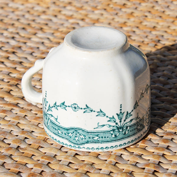 Ancienne tasse à café en faïence Moulin des Loups & Hamage modèle Provence