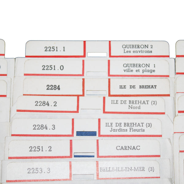 Lot de 21 stéréocartes anciennes – STEREOCARTE Bruguière Paris – Vues de Bretagne