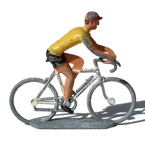 Figurine coureur cycliste Salza / Tour de France / maillot jaune