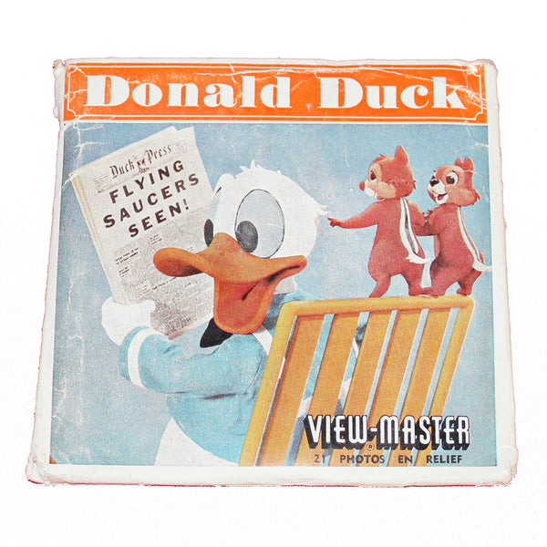 Pochette de disques photos en relief View Master Sawyer's Donald Duck Walt Disney