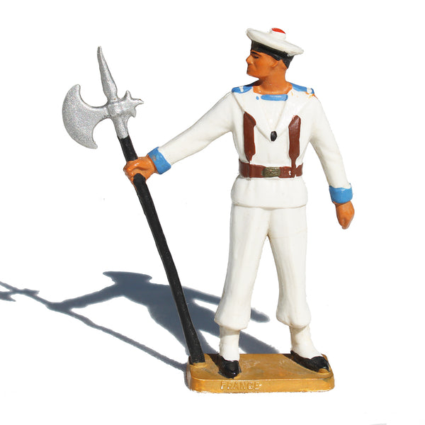 Figurine plastique Starlux 64 mm / Marins Série Luxe /hallebardier