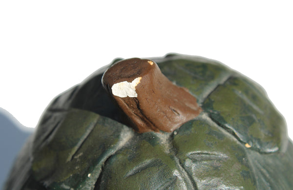 Statuette en plâtre vintage 15 cm / visage afro inspiré d'un pot à tabac des années 1930