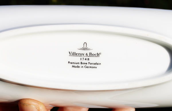 Plat creux de service 140 ml premium Bone China Villeroy & Boch modèle Amazonia