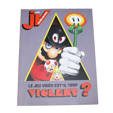 Magazine / revue JV / Culture Jeu Vidéo / # 52 / Variant Cover / Mario ( 2018 )